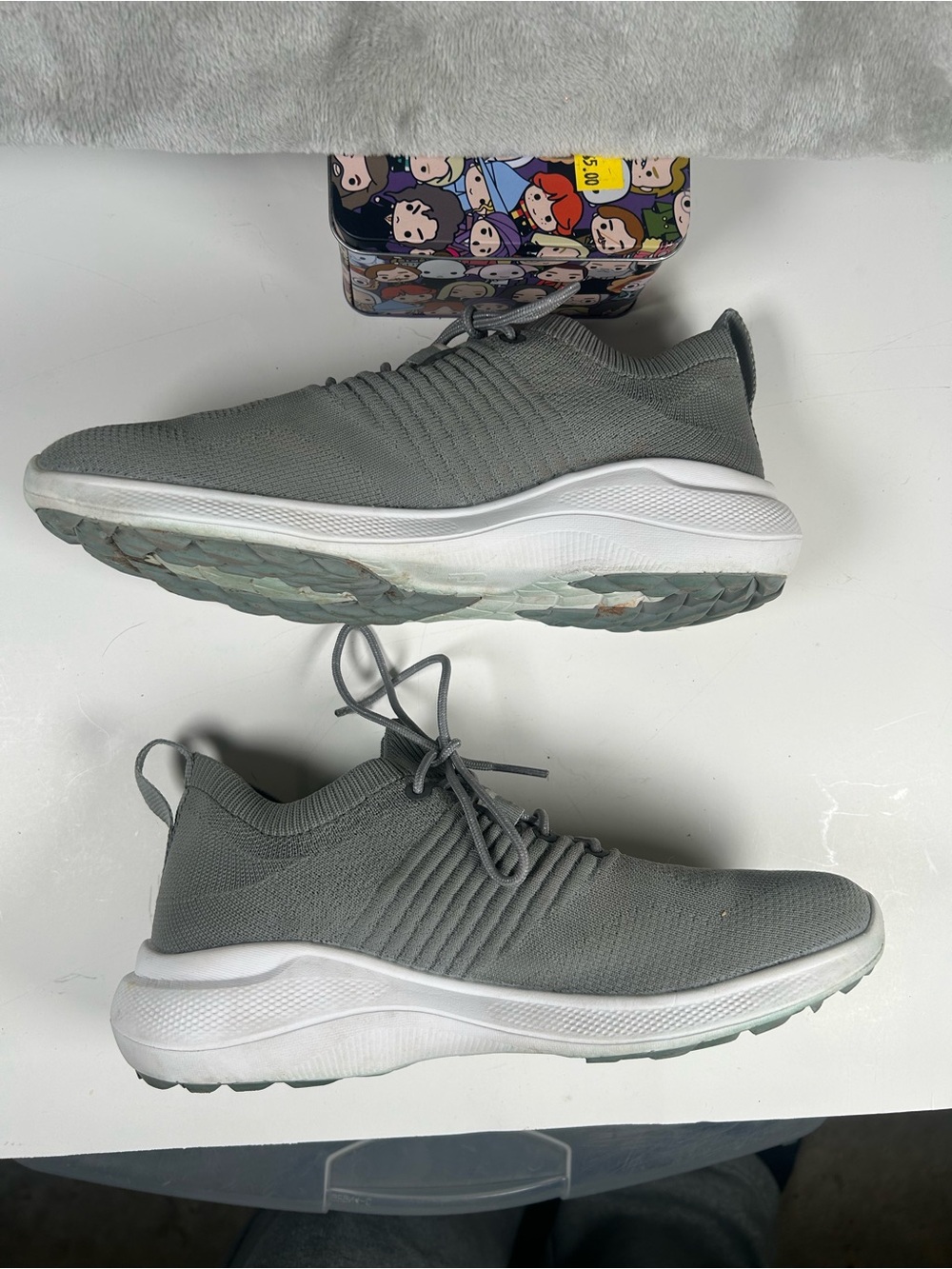Footjoy Flex XP Gray Knit Slip-On Sneakers - Picture 7 of 15